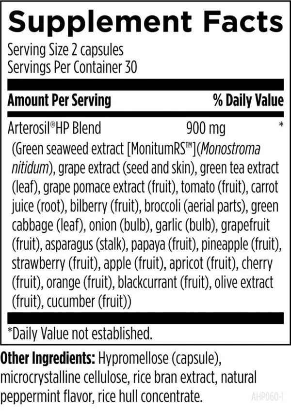 Arterosil HP 60 Capsules - Image 2