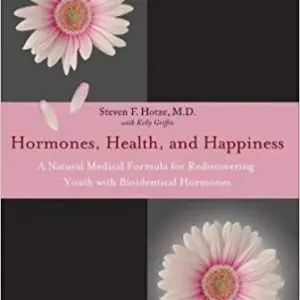 A book cover with a pink flower on it.