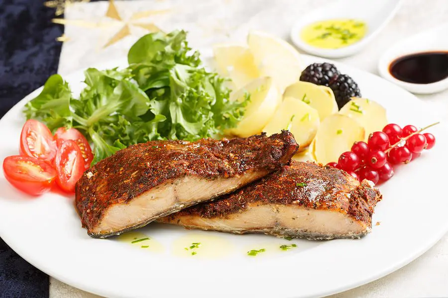 crusted roasted salmon crusted roasted salmon