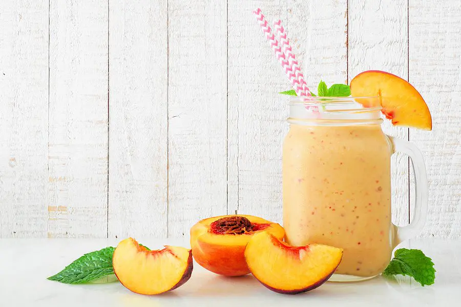 Peach Smoothie Detox Recipe peach smoothie