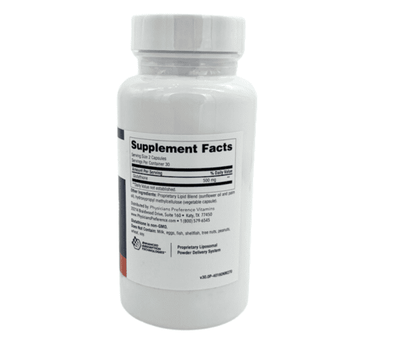 Liposomal Glutathione 60 Capsules - Image 2