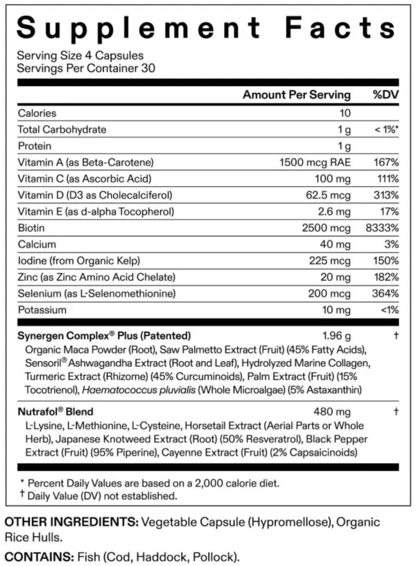 Nutrafol Women's Balance 120 Capsules - Image 2