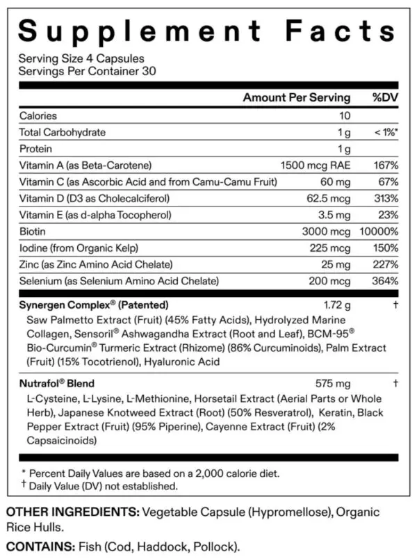 Nutrafol Men 120 Capsules - Image 2