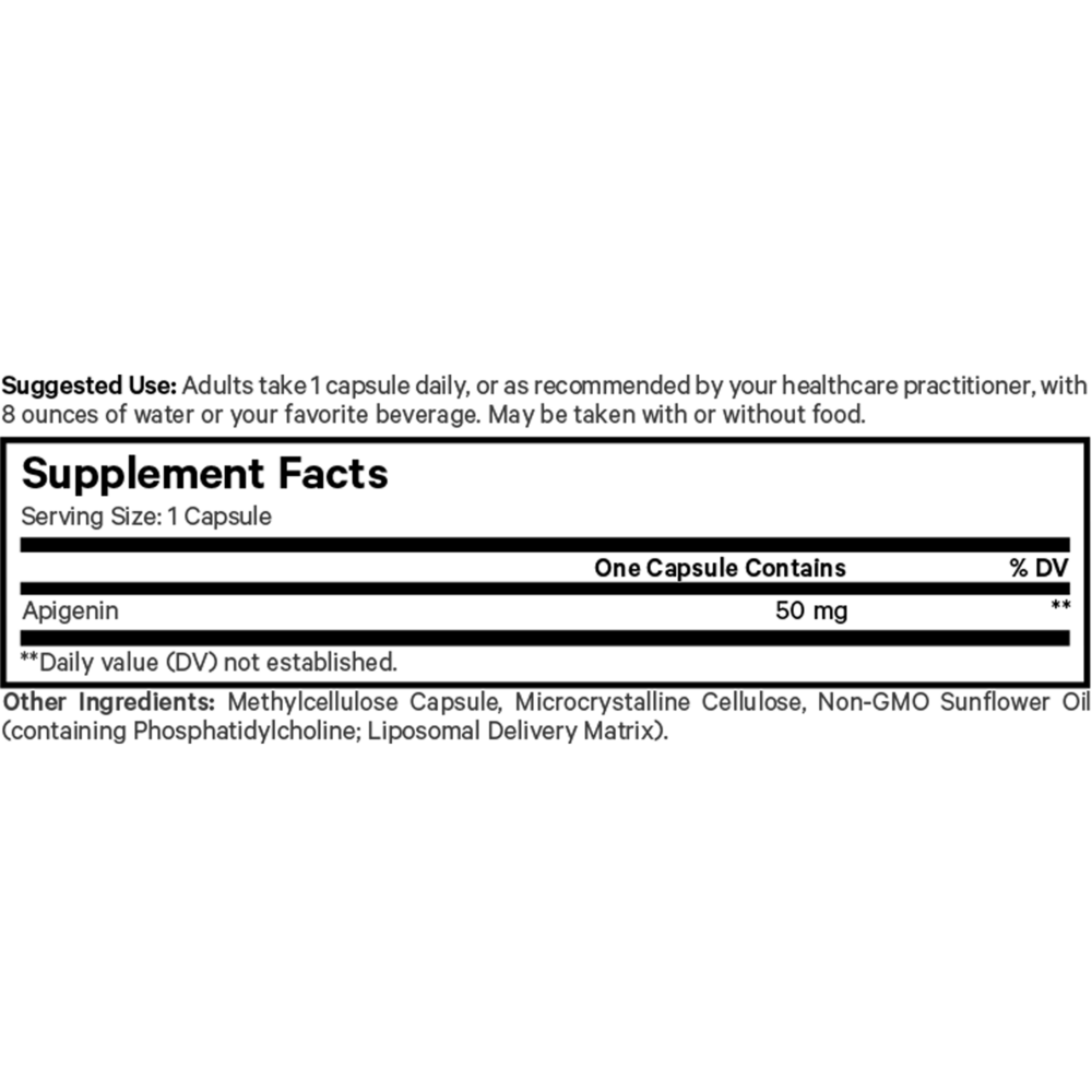 Liposomal Apigenin 90 Capsules - Image 2