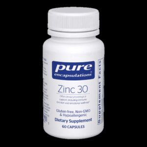 Zinc 30 mg 60 Capsules