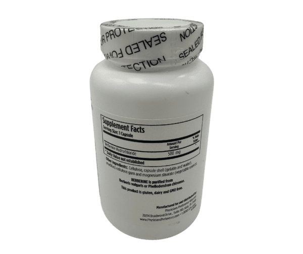 Berberine 500 mg 90 Capsules - Image 2