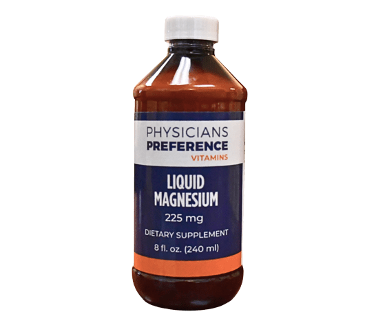 A bottle of liquid magnesium is shown.