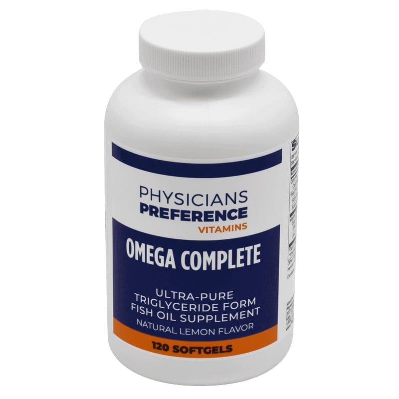 Omega Complete Fish Oil 120 Softgels Physicians Preference Vitamins