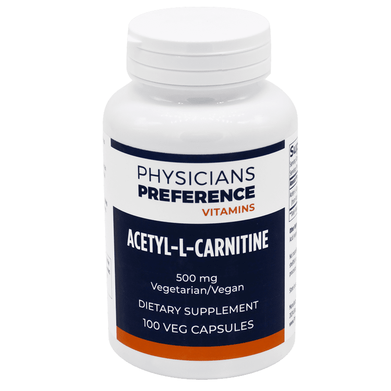 Acetyl-l carnitine 5 0 0 mg vegetarian capsules