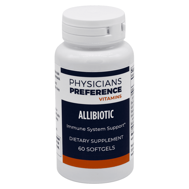 Allibiotic 60 Softgels Physicians Preference Vitamins