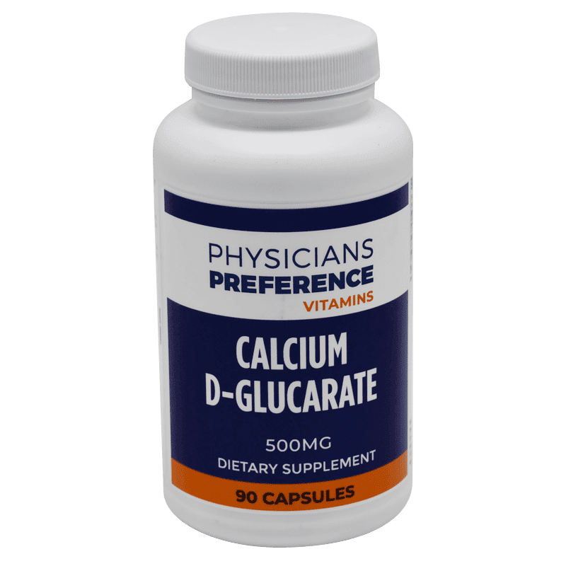Calcium DGlucarate 500 mg 60 Capsules Physicians Preference Vitamins
