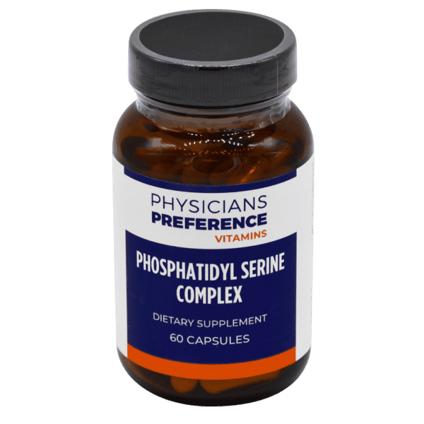 A bottle of prospratidyl serine complex