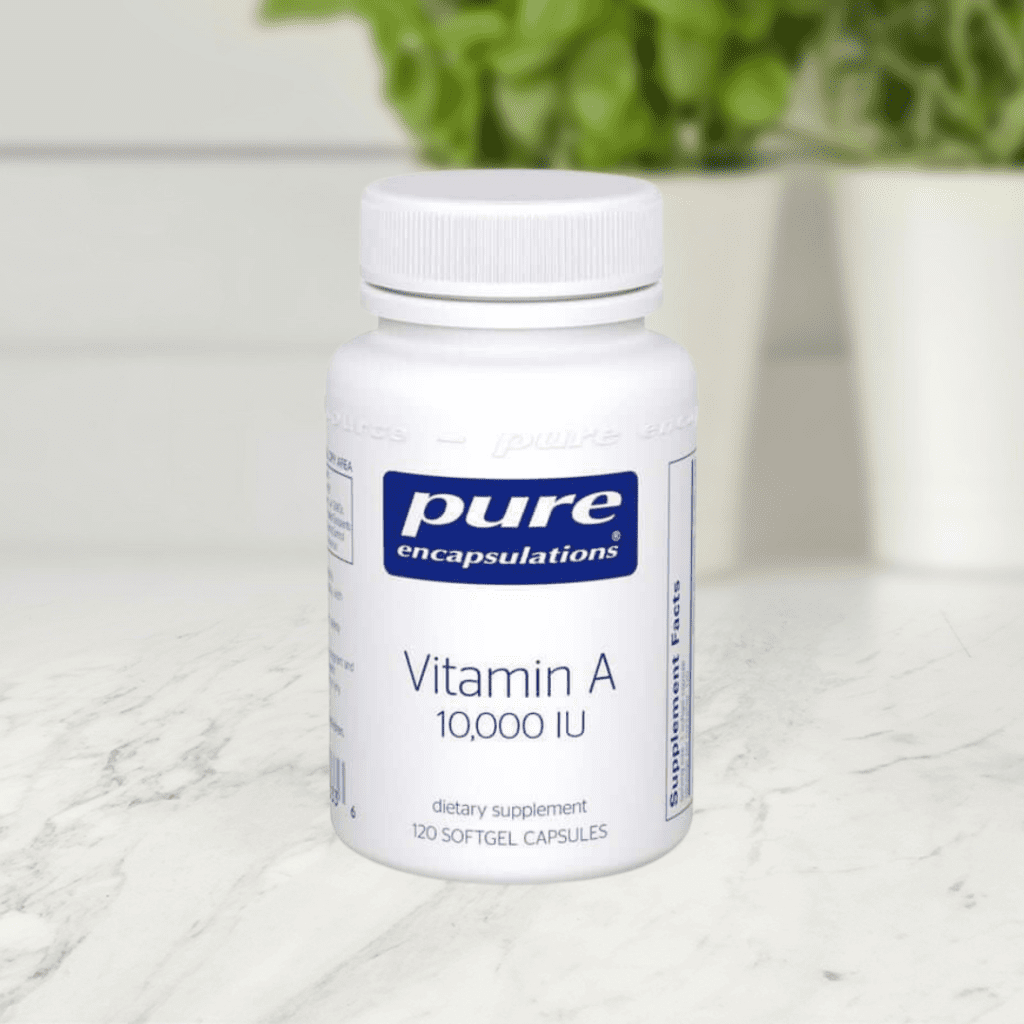 Vitamin A 10,000 iu 120 Softgels - Physicians Preference Vitamins