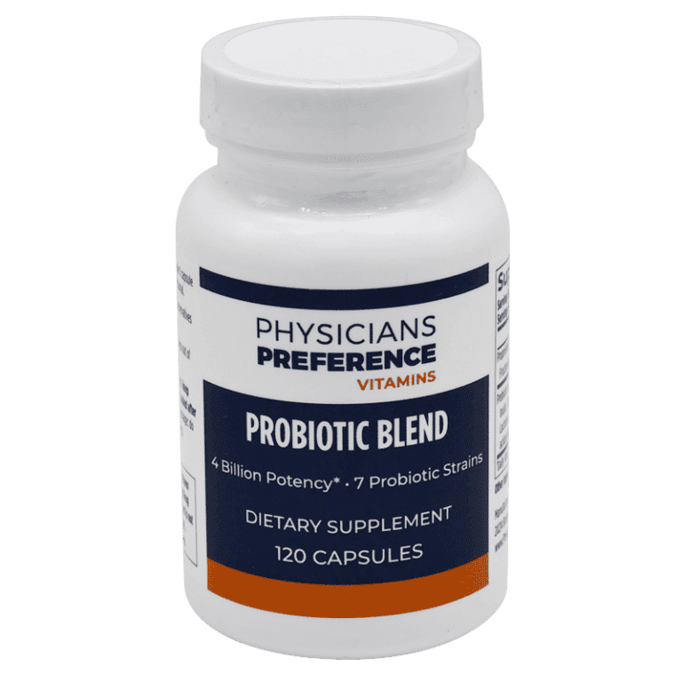Probiotic Blend 100 Capsules Physicians Preference Vitamins