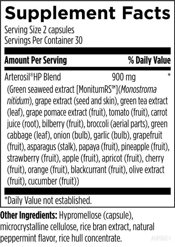 Arterosil HP 60 Capsules - Image 2