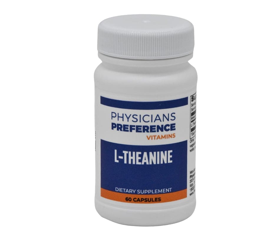 LTheanine 100 mg 60 Capsules Physicians Preference Vitamins
