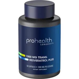 Trans-Resveratrol Plus 1,000 mg per Serving 60 Capsules