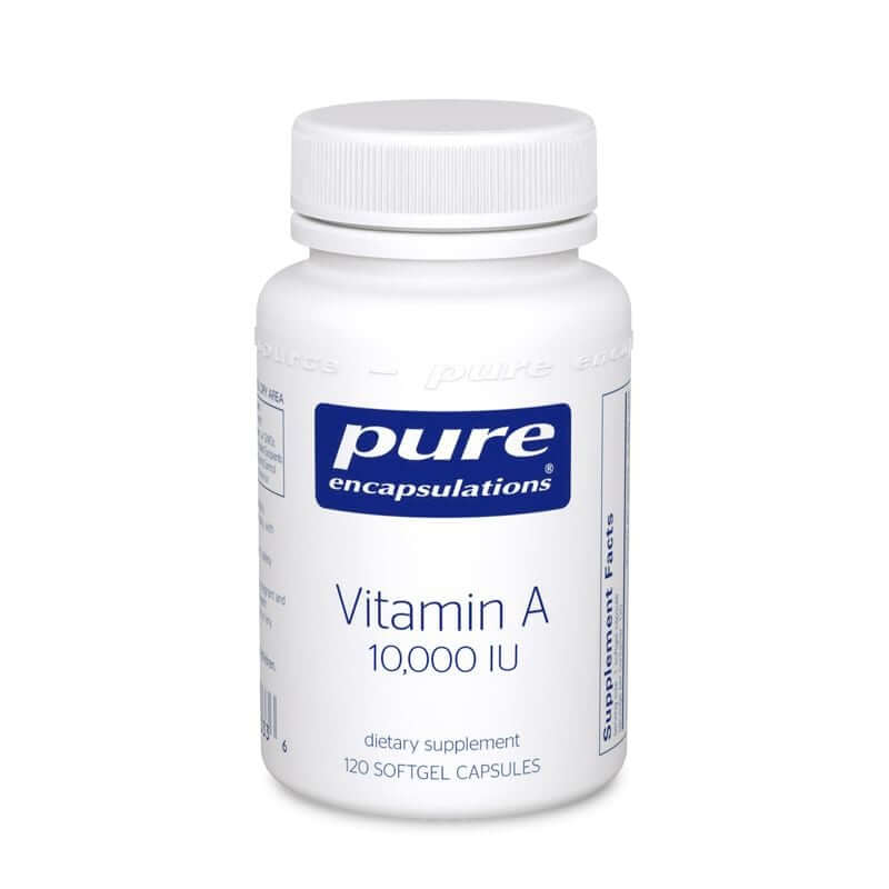 A bottle of vitamin a 1 0, 0 0 0 iu