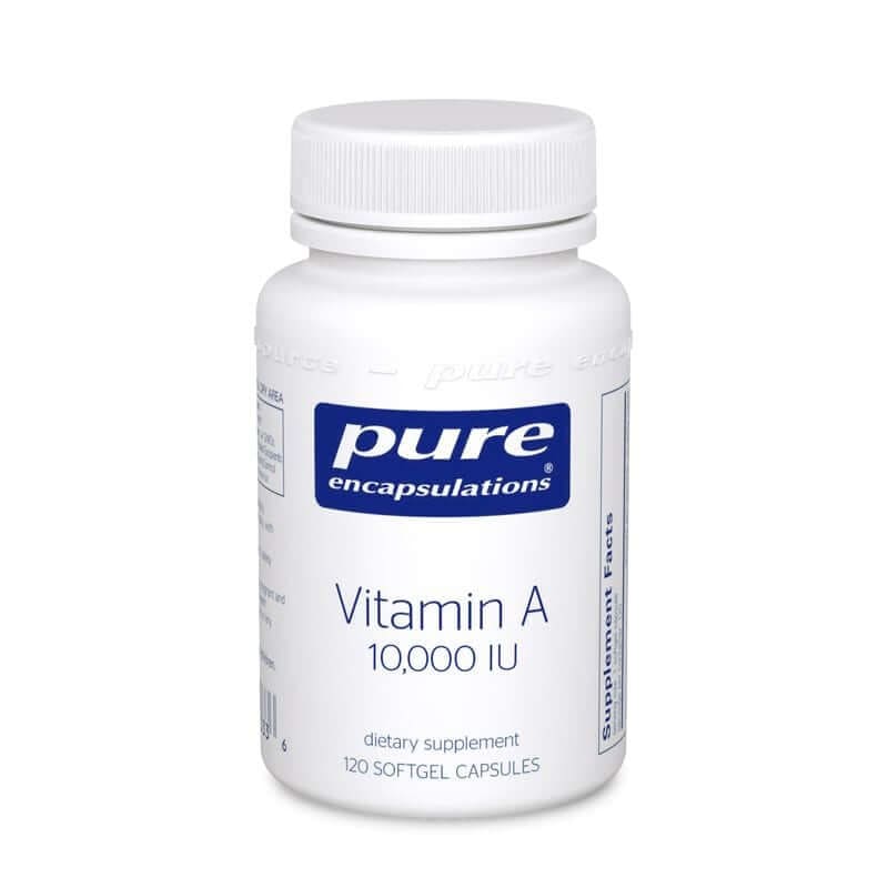 Vitamin A 10,000 iu 120 Softgels Physicians Preference Vitamins