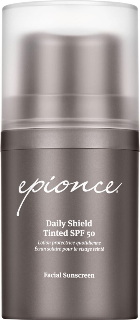 A bottle of epionce daily shield