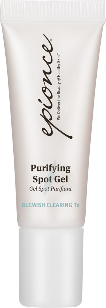 A tube of epielle purifying spot gel.