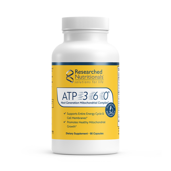 A bottle of researched atp 3 6 0