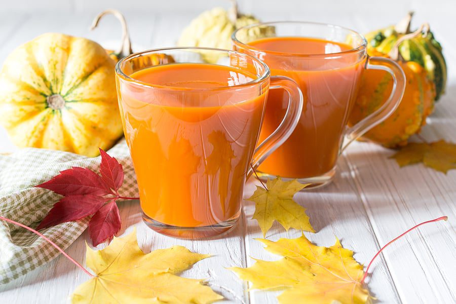 pumpkin smoothie fall theme