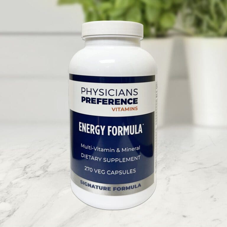 Energy Formula Multivitamin 270 Capsules Physicians Preference Vitamins