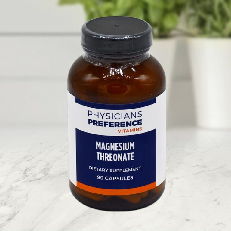 Magnesium Threonate 90 Capsules Physicians Preference Vitamins
