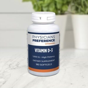 Vitamin D3 1000 IU 180 Softgels