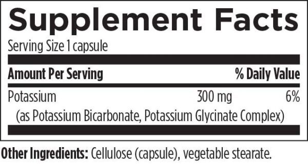 Potassium HP 300mg 120 Capsules - Image 2