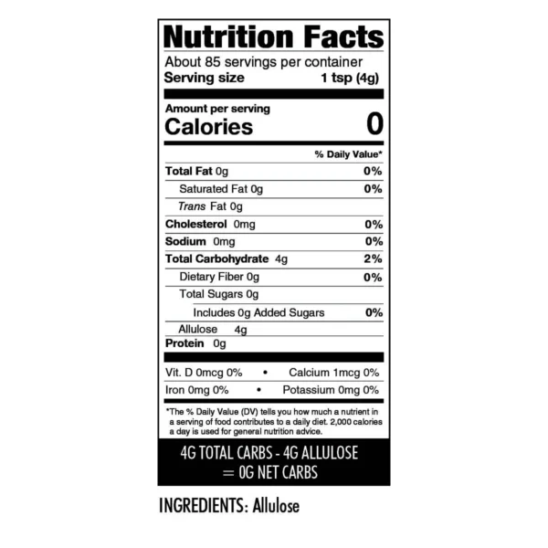 Allulose Sweetener 12oz - Image 3