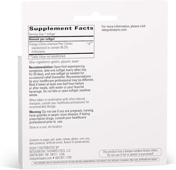 D-Limonene 10 Softgels - Image 2