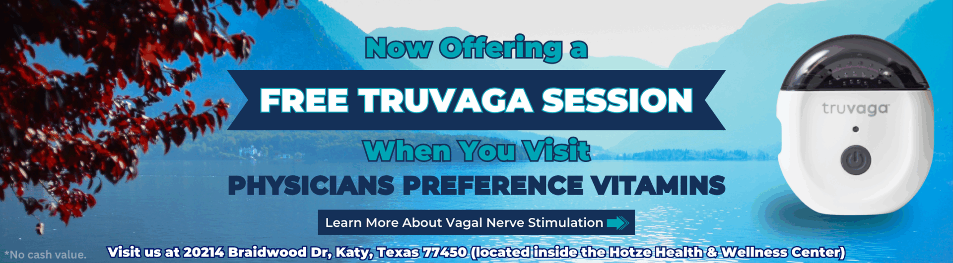 Now Offering a FREE TRUVAGA SESSION When You Visit PHYSICIANS PREFERENCE VITAMINS