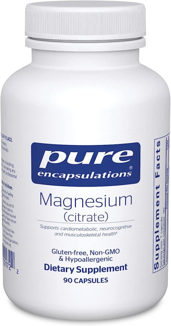 Magnesium Citrate 150 mg 90 Capsules