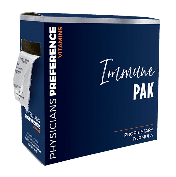 Immune Pak with Vitamins A, B, C, D, Zinc and Probiotics