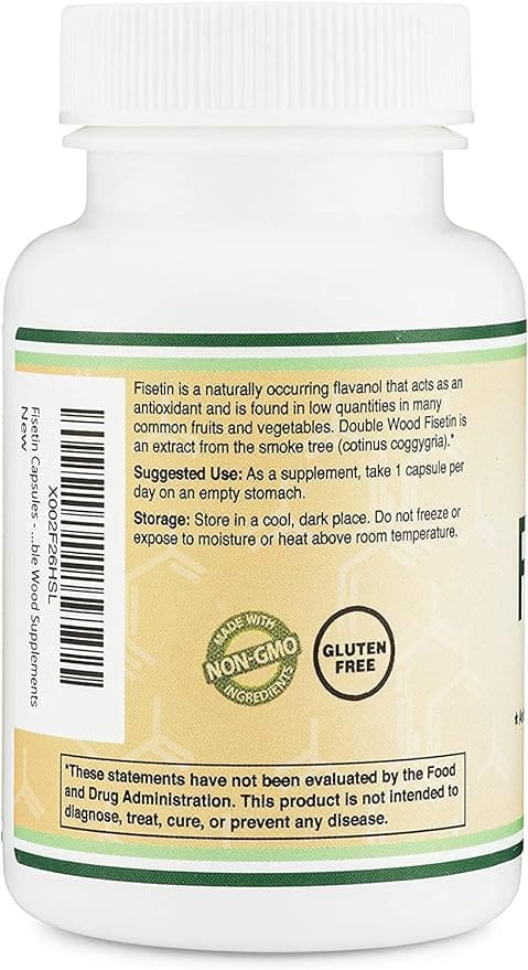 Fisetin 100 mg 60 Capsules