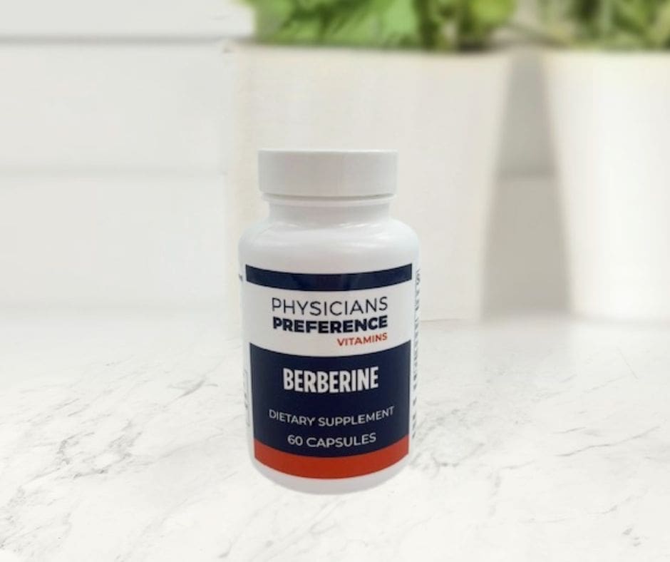 Berberine 550 mg 60 Capsules - Front