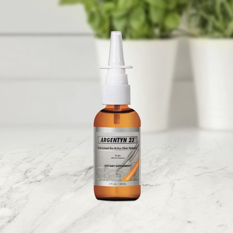 Argentyn 23 Professional Silver Nasal Spray - Front