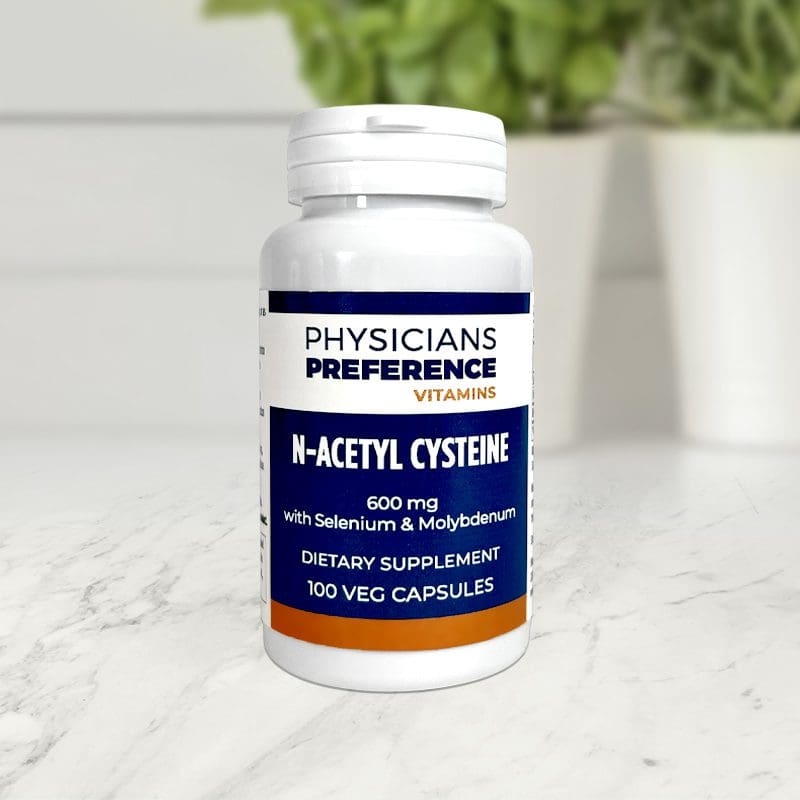 N-Acetyl Cysteine 600 mg 90 Capsules - Front