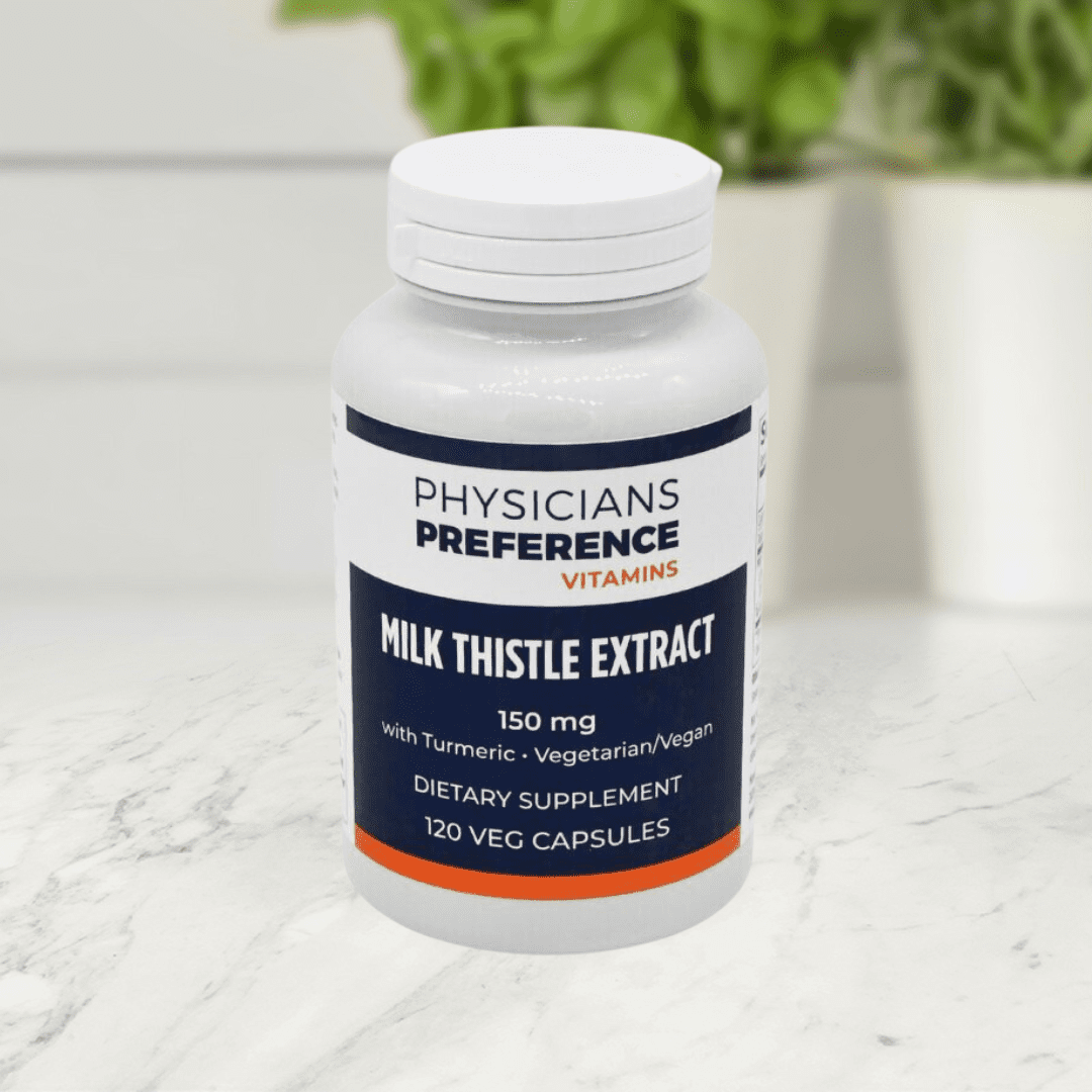 Milk Thistle 150 mg 120 Capsules - Front