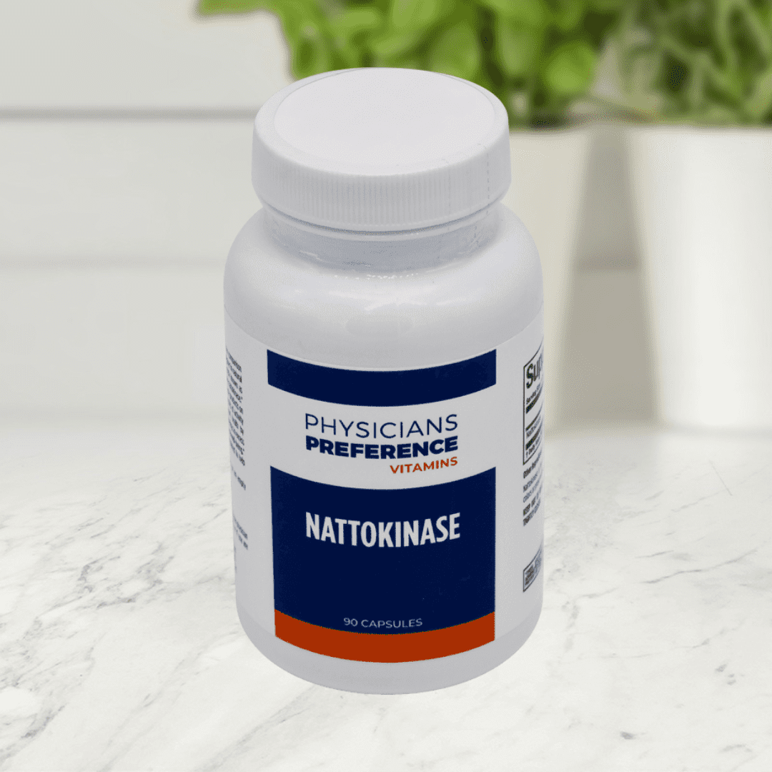 Nattokinase 4,000 FU 90 Capsules - Front