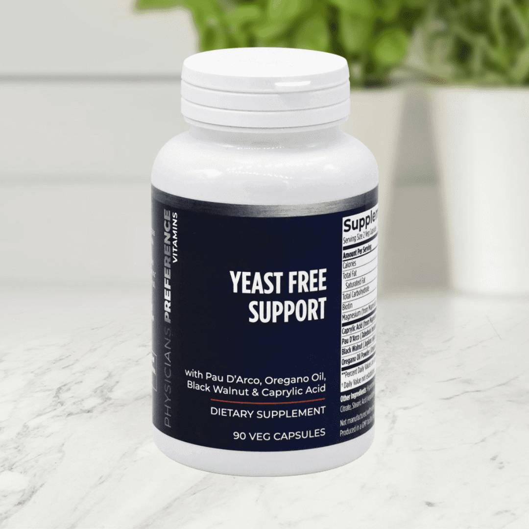 Yeast Free Support 90 Capsules - Front