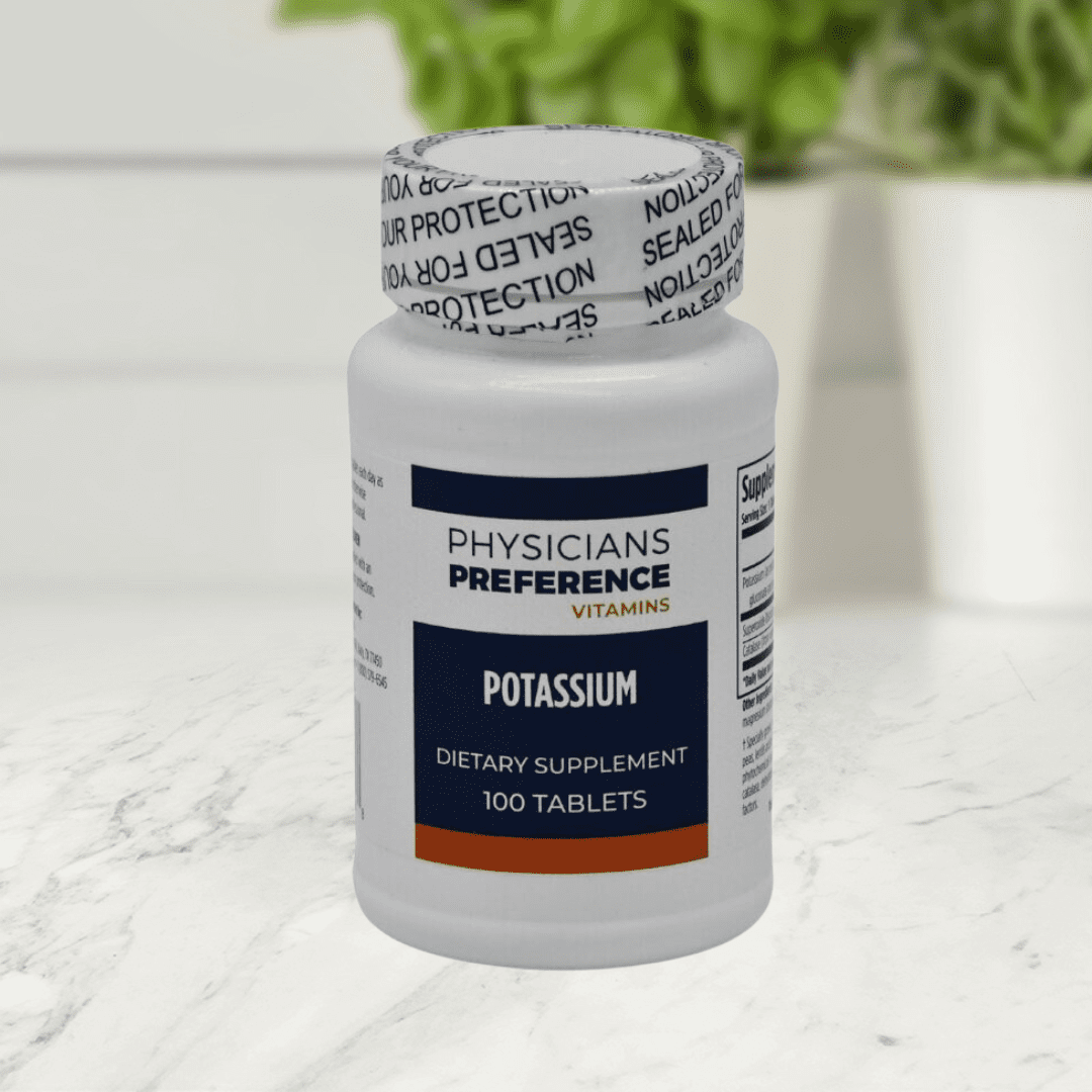 Potassium 99 mg 100 Tablets - Front