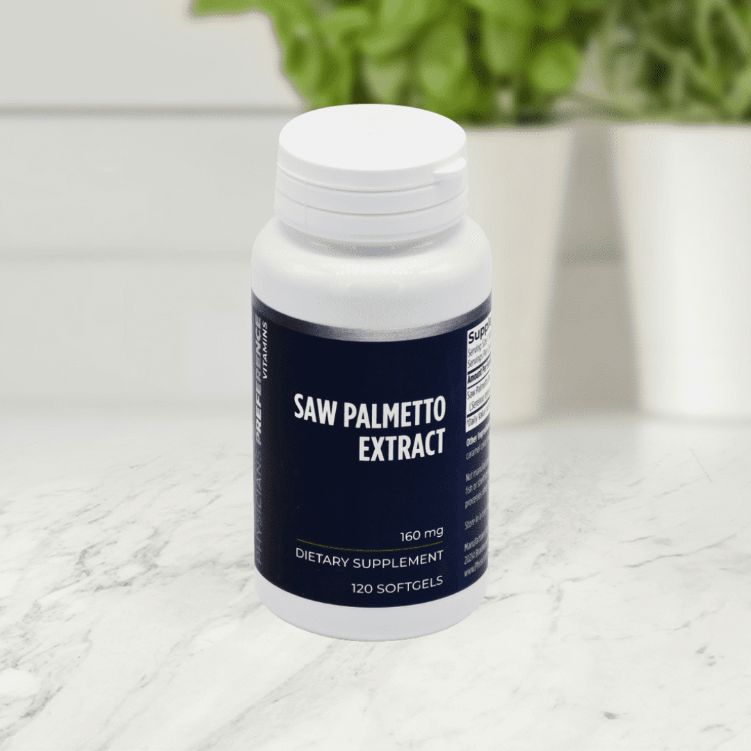 Saw Palmetto 160 mg 120 Capsules - Front