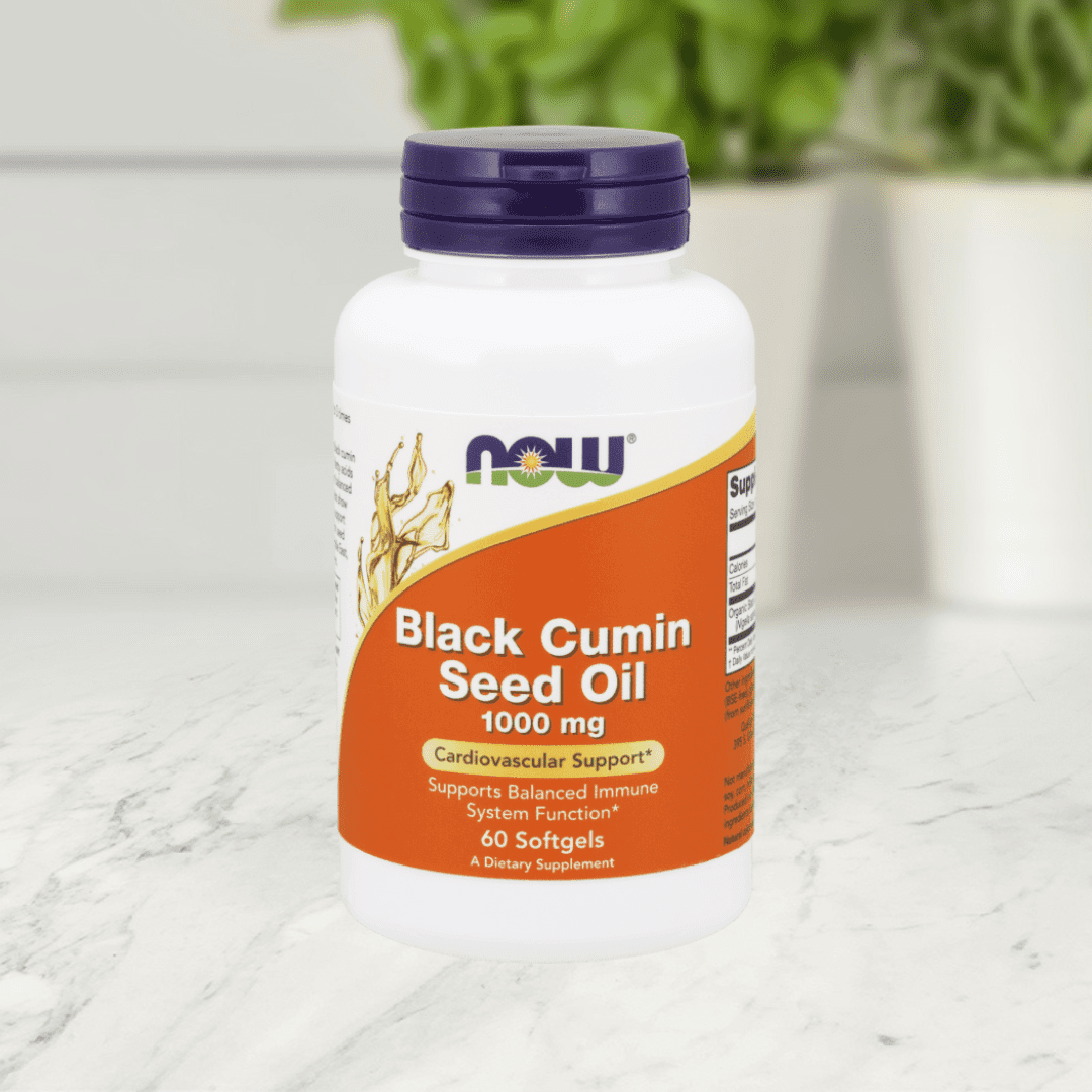 Black Cumin Seed Oil 1,000 mg 60 Softgels - Front