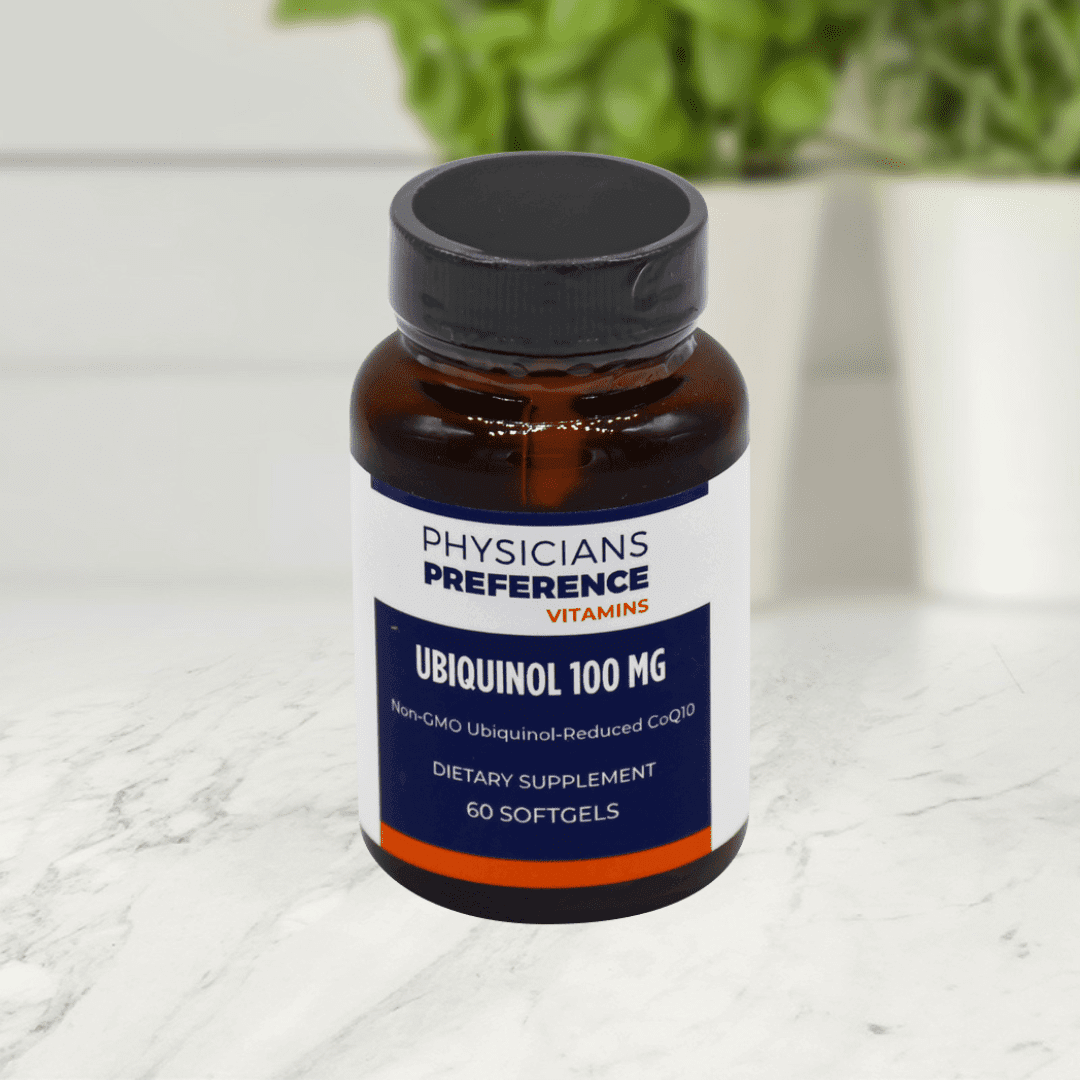 Ubiquinol 100 mg 60 Softgels - Front