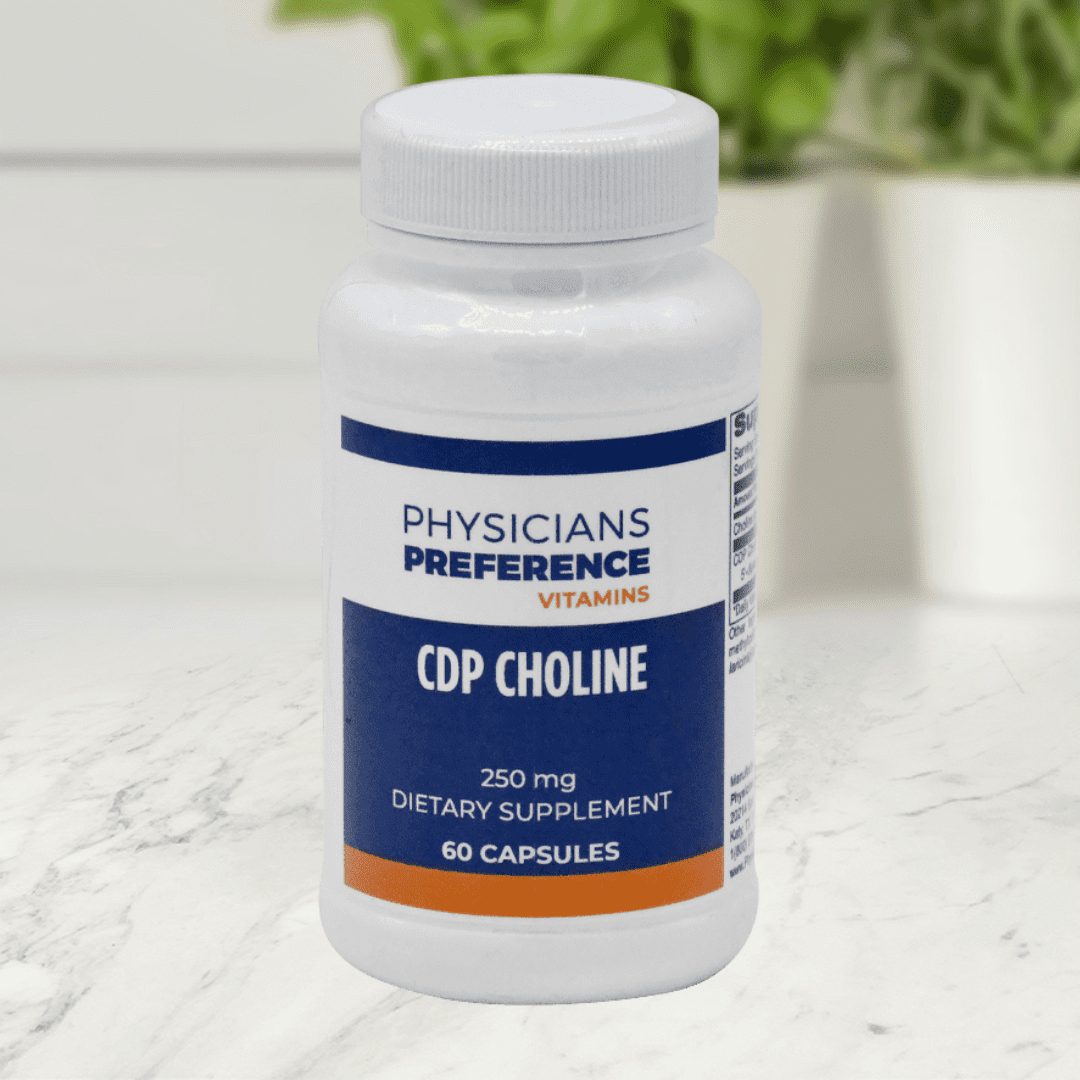 CDP Choline 250 mg 60 Capsules - Front