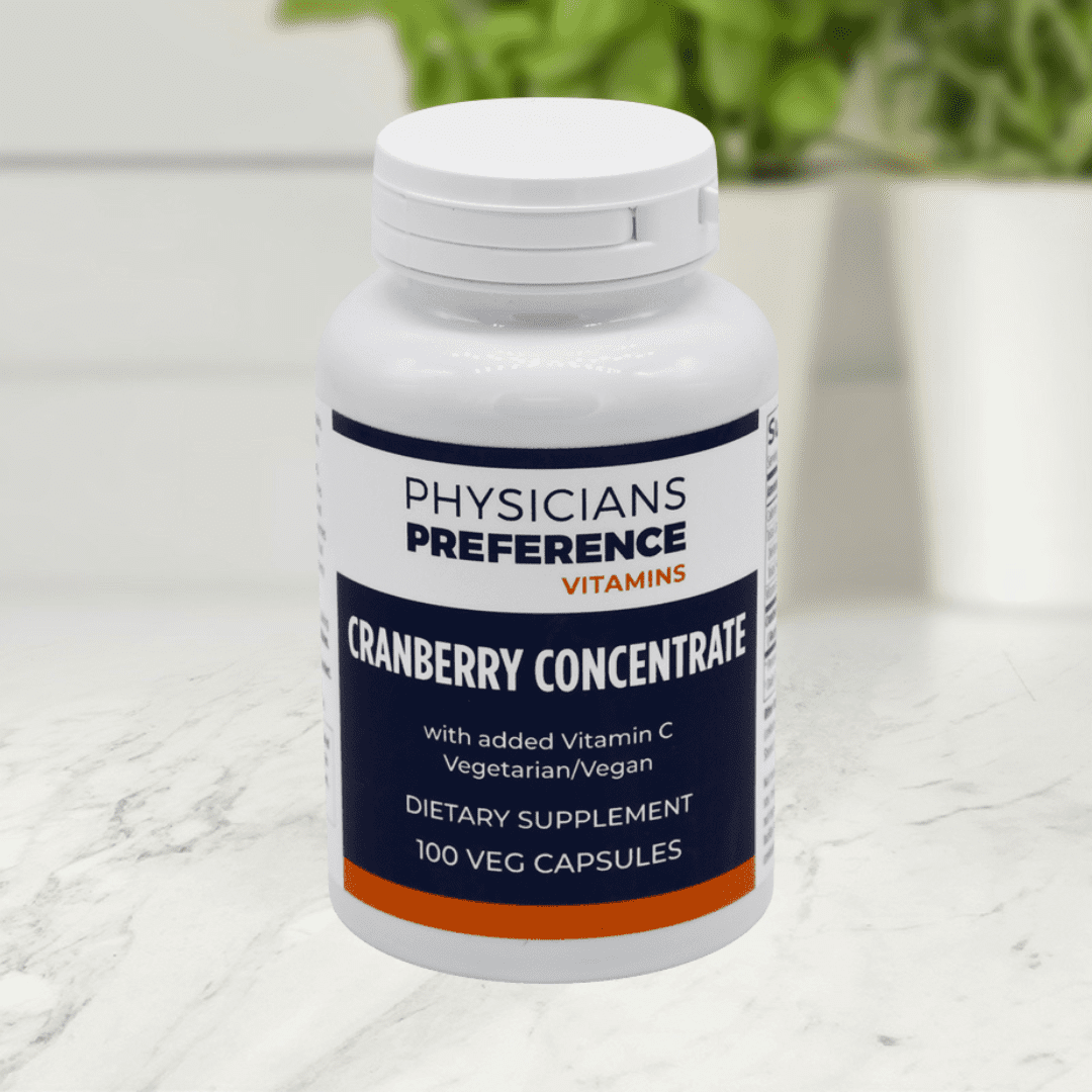 Cranberry Concentrate 100 Capsules - Front