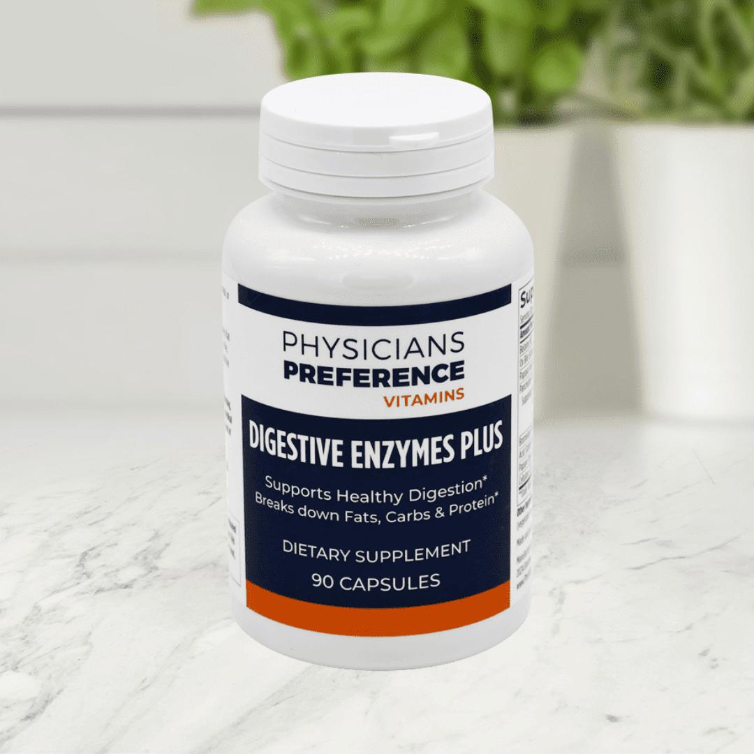 Digestive Enzymes Plus 90 Capsules - Front